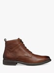 Geox Terence Leather Lace-Up Ankle Boots