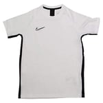 Nike Kid's Dri-FIT Academy Short-Sleeve Football Top, White/Black/Black, L