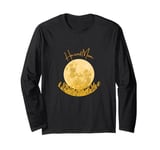 Harvest Full Moon September Calendar Tops Tees & Accessories Long Sleeve T-Shirt