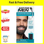 Just For Men Moustache & Beard Real Black Dye, Eliminates Grey For a Thicker M55