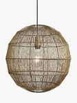 Industville Handcrafted Wire Cage Pendant Ceiling Light, 38.5cm