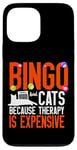 iPhone 13 Pro Max Bingo Player Cat Bingo And Cats Because Therapy Is Expensive Case