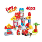 Fire Man Blocks Set A Fun Fire Station Toy Fire Rescue Set For Toddlers