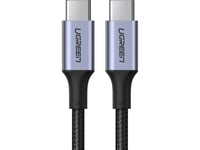 Ugreen Us316 Type C To Type C Cable, 100W, 2M (Grey)