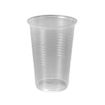 Engångsglas - Plastglas - Transparent - 50 st