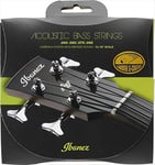 Ibanez IABS4XC32 Jeu de cordes pour basse acoustique, 4 cordes pour diapason 32", à revêtement Carbon X