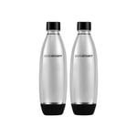 Pullot SodaStream Fuse Black (SodaStream-hiilihapotuslaitteille), 2 x 1 l