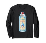 Camping gas stove canister Butane Propane Long Sleeve T-Shirt