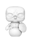 Figurine Funko Pop! N°532 - Captain America - Cap Snowman(diy)(wh)