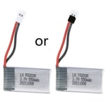 3,7v 550mah 20clipo Batteri 802035/702035 Litiumbatteri För Hubsan X4 H107 H107l H107d Mjxrc F47 Dfd-f180 Rc Drone Reservdelar