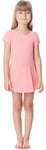 Merry Style Robe Danse Ballet Gymnastique Manche Courte Jupe Vêtement Tenue Sport Fille MS10-136 (Rose, 134)