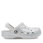 Sandaler och Slip-ons Crocs BAYA GLITTER CLOG K 207015-040 Silver