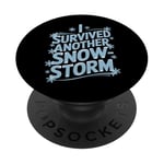 Winter Grumpiness Cold Weather Complaints Frozen Fingers PopSockets Adhesive PopGrip