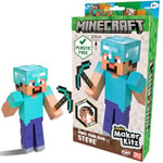 BLADEZ Minecraft Make Your Own Steve, Licensed Craft Set, Arts and Crafts for Boys and Girls, Licensed Toy for kids, Creative Maker Kitz Toyz