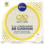 Nivea Q10 Plus Anti - Age 3 In 1 Radiance Bb Cushion 01 Light 15g