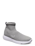 Terrafly Sock Runner Jr Sport Sneakers High-top Sneakers Grey Hummel