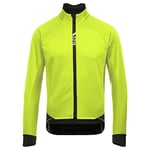 GORE WEAR Men's Thermal Cycling Jacket, C5, GORE-TEX INFINIUM, Neon Yellow, L