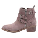 Hush Puppies Femme Jenna Bottine, Taupe, 40.5 EU