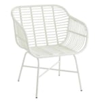 Chaise de Jardin Design "Celeste" 82cm Blanc