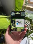 Genuine HP Ink 933 XL COLOURS BOXED CYAN