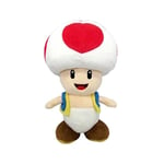 Sanei Super Mario All Star Collection 7.5  Toad Plush Small F/S w/Tracking#  FS