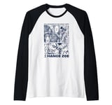 Attack on Titan Commander Hange Zoe Big Chest Manga Poster Raglan Baseball Tee