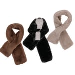 Fluffig Halsduk / Scarf - Välj färg black