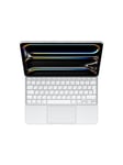 Apple Magic Keyboard - keyboard and folio case - with trackpad - QWERTY - Arabic/English - white Input Device - Tastatur & Folio sæt - Arabisk/engelsk - Hvid