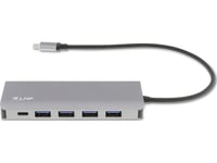 Lmp 22366, Usb 3.2 Gen 1 (3.1 Gen 1) Type-C, Usb 3.2 Gen 1 (3.1 Gen 1) Type-A, Usb 3.2 Gen 1 (3.1 Gen 1) Type-C, 5000 Mbit/S, Sølv, 16" Macbook Pro (2019) 15" Macbook Pro (2016 - 2020) 13" Macbook Pro (2016 - 2020) 13" Macbook Air..., Dc