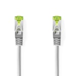 Nedis CAT7 Nettverkskabel, RJ45 hann, LSZH, 10m