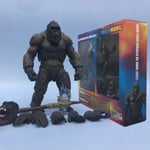 King Kong Action Figur Leksaker Godzilla Figurine Kingkong Figur Collection Action Figur Modell Leksak Julklapp