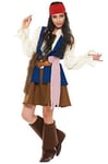 Pirates of the Caribbean Jack Sparrow Costume Ladies 155cm-165cm RUBIE'S...