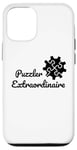 Coque pour iPhone 12/12 Pro Puzzle Amoureux Puzzler Puzzles extraordinaires