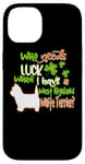 Coque pour iPhone 14 I Have A West Highland White Terrier Dog St Patricks Day