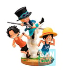 Banpresto-BP16000 Figurine d'Action, One Piece, Bonds of Brothers, Sabo, Luffy et Ace, Multicolore (Bandai BP16000)