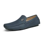 Bruno Marc Mocassins et Loafers Hommes Confortable Slip on Décontracté Chaussures Bateau et Mocassins pour Homme Marine 3251314 Taille 41.5