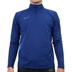 Nike M NK DRY ACDMY DRIL TOP T-shirt à manches longues Homme Coastal Blue/Lt Photo Blue/(Lt Photo Blue) FR : XL (Taille Fabricant : XL)