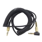 Spring Audio Cable Cord Line for  Major II 2 Monitor Bluetooth Headphone(Wieee