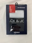 Jack & Jones 2 Pack Mens Boxer Trunks Underwear Cotton Stretch Underpants Bundle