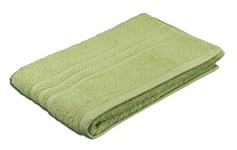 Gözze - Serviette de Sauna élégante, Sylt, 100% coton, Tissu de base dense (440 g/m²), 70 x 200 cm - Vert citron