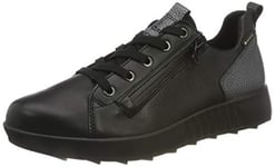 Legero Femme Essence Gore-Tex Basket, Noir 0100, 42.5 EU