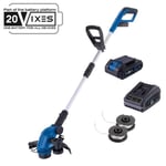 Pack coupe-bordure sans fil C-LT300-X - téléscopique + fonction 2 en 1 - SCHEPPACH 20V IXES + batterie 2Ah + chargeur