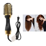 3 In 1 Hair Styling Brush 3 Gears Quick Drying Straightening Curling Nylon H SG5