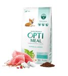 Optimeal Complete dry pet food for puppies all breeds - turkey 1,5 kg