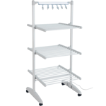 AMOS 300 3-Tier Electric Heated Foldable Clothes Airer With Cover Dryer