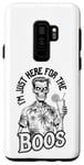 Galaxy S9+ Summerween I'm Just Here For The Boos Funny Zombie Cocktail Case