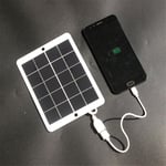 Power Bank USB Solar Panel Phone Solar Charger Charging Generator For 3W 5V