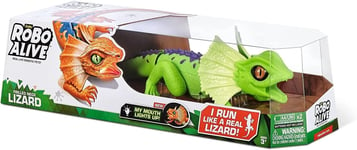 ROBO Alive Lurking Lizard ZURU Series 3 Green 7149B Collectible