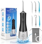 Cordless Water Flosser Dental Oral Irrigator Dentist Teeth Cleaner 8 Jet Tips