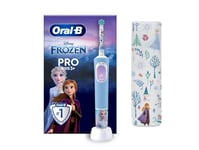 Oral-B Pro 1 Cross Action, Barn, Roterande Och Oscillerande Tandborste, Multifärg, 2 Min, Blå, Batteri